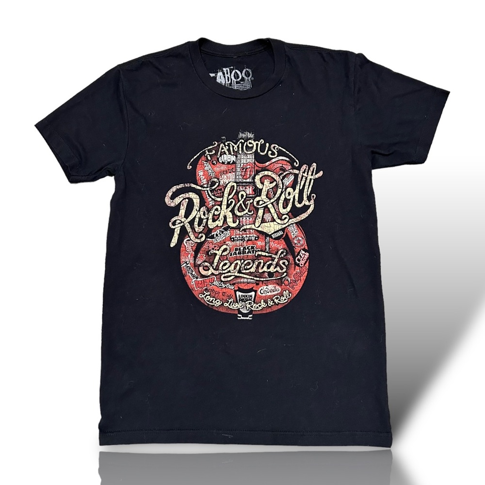 Famous Rock & Roll legends tee